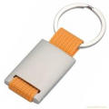 Textile Key Chain, Metal Key Ring (GZHY-KA-005)